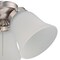 Westinghouse Ceiling Fan -Light Kit 3Lgt Cluster, Brushed Nickel Frosted Ribbed Glass 7784900 - alternate 2